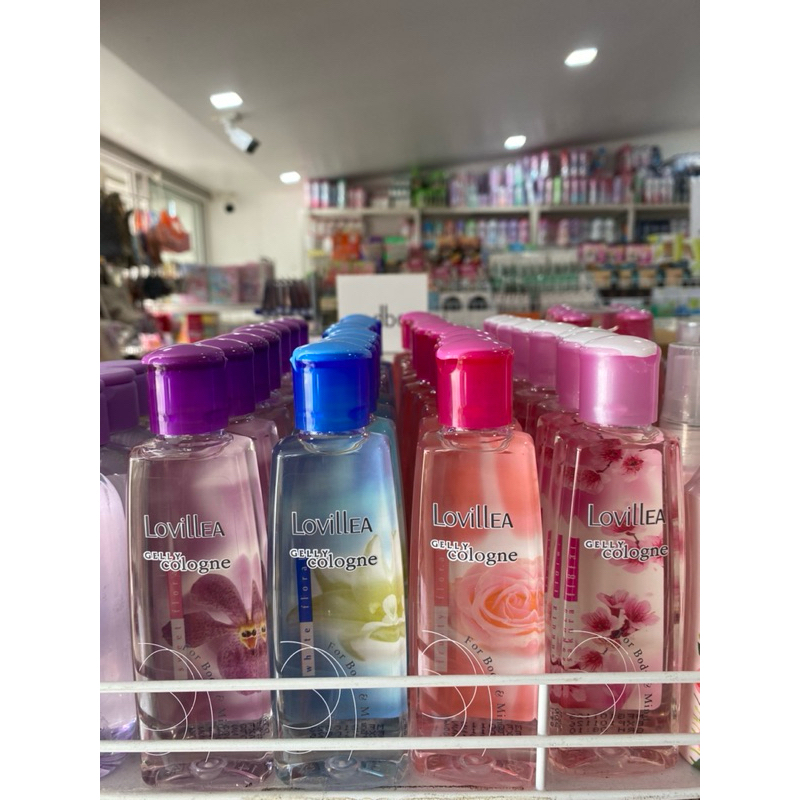 Lovillea gelly cologne 100ml. ลาวีเลีย เจลลี่โคโลญจน์ เจลน้ำหอมระงับกลิ่นกาย