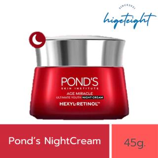 Pond's Age Miracle Wrinkle Corrector Day Cream/Night Cream 45g พอนส์ เอสมิราเคล เดย์ครีม ไนท์ครีม
