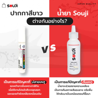 ⚡️ส่งด่วน 4 ชม.🔥ชุดขาวจั๊ว SOUJI CLEAN & UNYELLOW ชุดน้ำยาซักรองเท้า❌ชุดแก้ยางเหลืองรองเท้า ✅ครบชุด