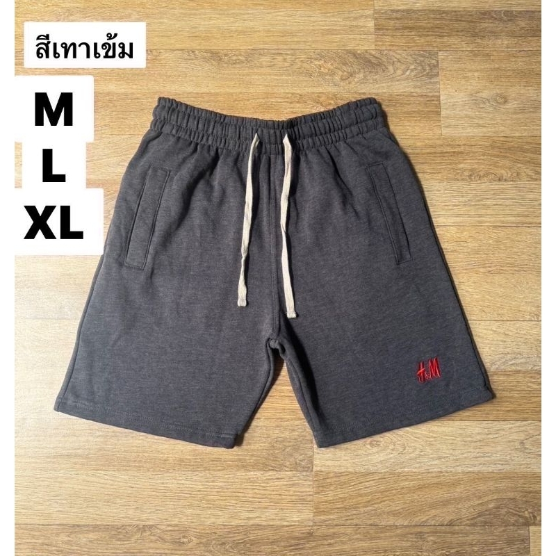 กางเกงขาสั้นลำลองลายปักHM