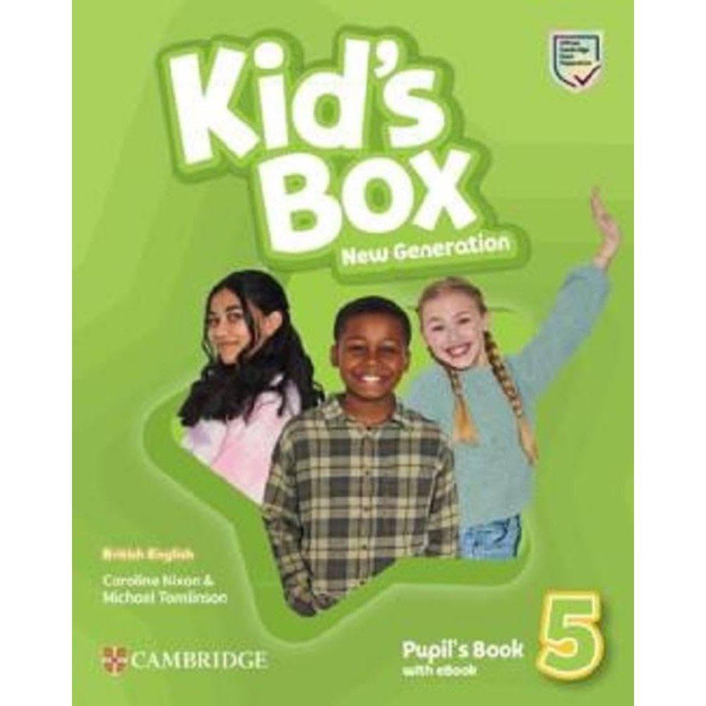 DKTODAY หนังสือ KID'S BOX 5:PUPIL'S BOOK WITH EBOOK (FOR NEW GENERATION)