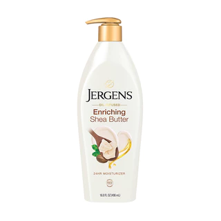 [แพ็ค2] เจอร์เกนส์ ออยล์-อินฟิวส์ เชีย บัตเตอร์ 496 มล. JERGENS OIL-INFUSED ENRICHING SHEA BUTTER 24-HOUR 496 ML