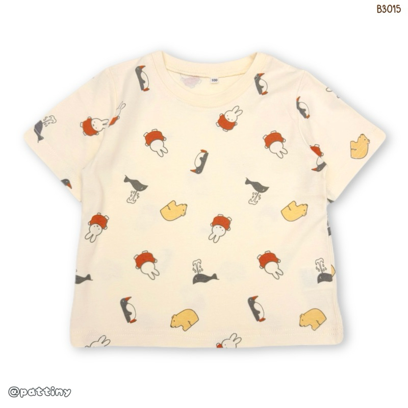 miffy เสื้อยืดแบรนด์ญี่ปุ่น 80cm-95cm