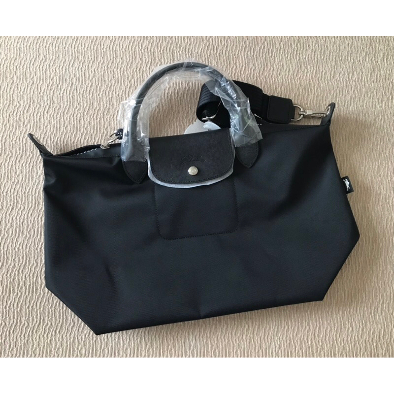 พร้อมส่ง * Longchamp le pliage Energy ไซส์ M สี black