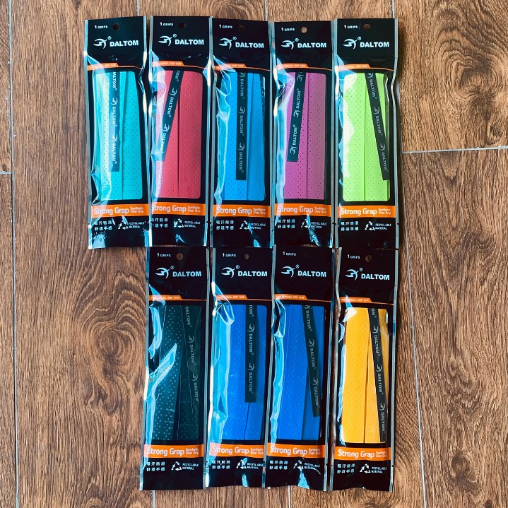 กริปพันไม้แบดป้องกันลื่น รุ่นกระดูกงูอย่างดี ที่พันด้ามไม้แบด กริปพันไม้ พร้อมส่งจากไทย grip