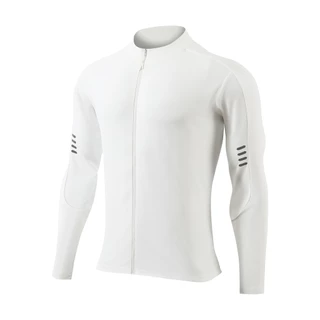 mvp sport เสื้อแจ็คเก็ตคอตั้ง แจ็คเก็ตกีฬา เสื้อเชิ้ตแขนยาว โลโก้สะท้อนแสงบนแขนเสื้อ