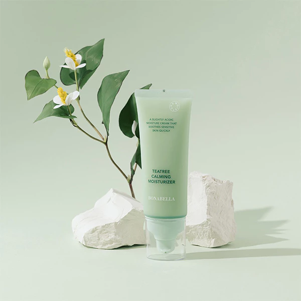 มอยเจอร์ไรเซอร์ BONABELLA TEATREE CALMING MOISTURIZER ครีมบำรุงผิวหน้า thumbnail 4