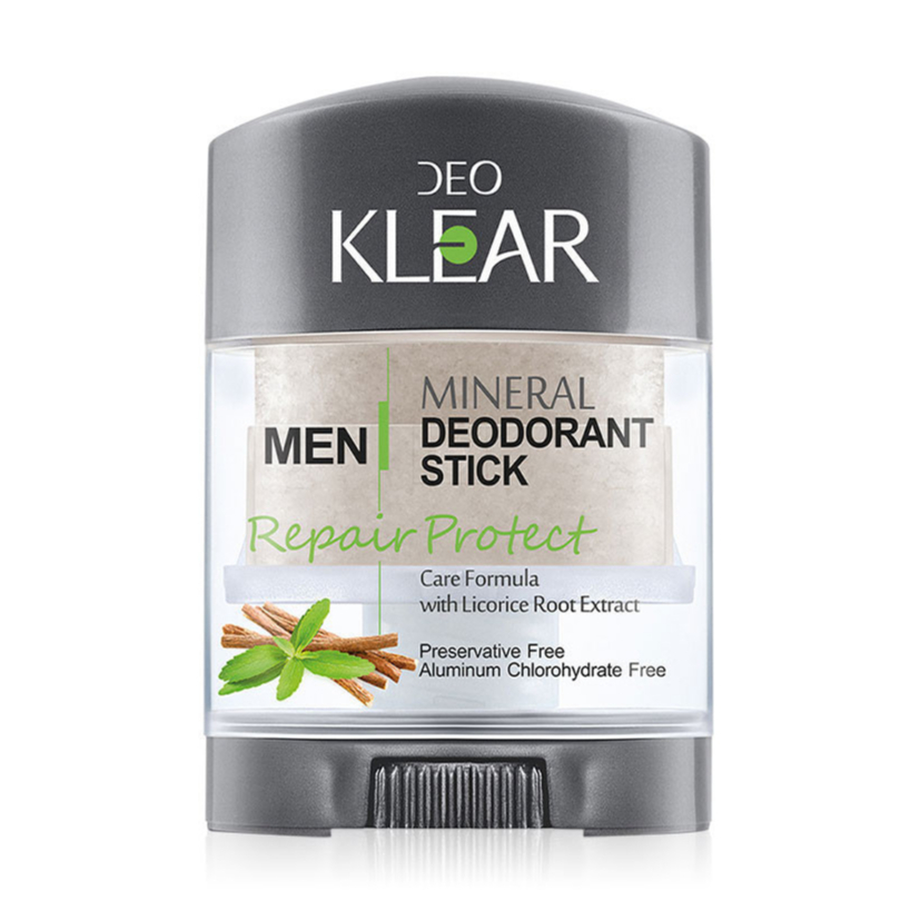 DEOKLEAR Repair Protect Mineral Deodorant Stick 70g โรลออนสารส้มธรรมชาติ ระงับกลิ่นกายตลอดวัน