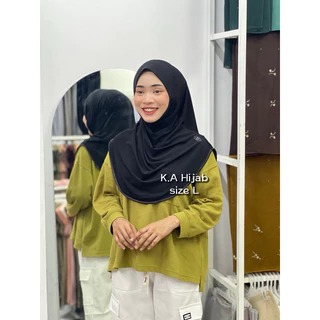 ฮิญาบสวมสำเร็จหน้านิ่ม งานแบรนด์ K.A Hijab