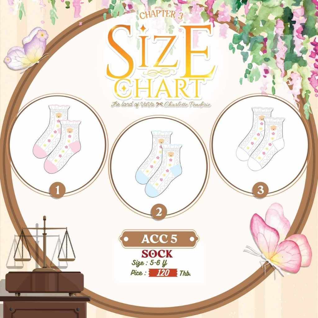 Charlotte X Vava 3 Accessories socks