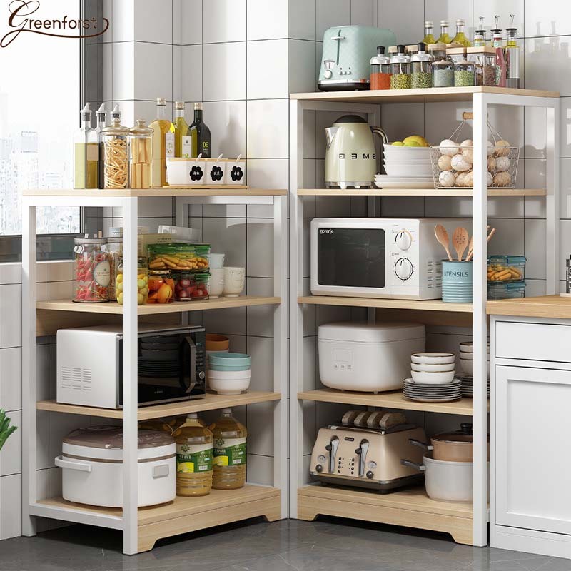 Greenforst ชั้นวางของในห้องครัว ชั้นวางไมโครเวฟ ชั้นในห้องครัวประหยัดพื้นที่ รุ่น 2105