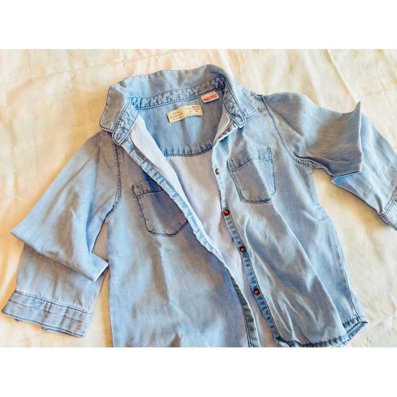 ส่งต่อ เสื้อยีนส์ zara kid 92