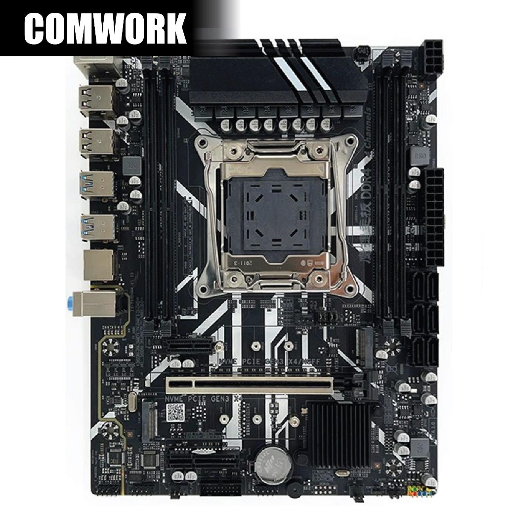เมนบอร์ด ATERMITER X99 D4 M4 MICRO ATX LGA 2011-3 WORKSTATION SERVER MAINBOARD MOTHERBOARD CPU XEON COMWORK