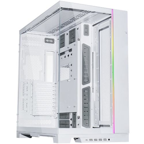 Lian Li O11 Dynamic EVO XL Full Tower fits E-ATX with TG White (O11DEXL-W)