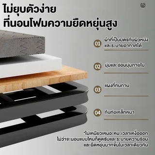 iF เตียงพับ เตียงเดี่ยว รับน้ำหนักได้300KG อเนกประสงค์ ที่เก็บของแบบพับได้ เตียงพยาบาลในโรงพย