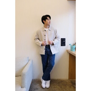 Prompt Journey Jacket 3 pocket workwear M/L/XL เสื้อแจ็คเก็ต​​ กระเป๋า3ใบ เอิร์ธ​โทน​ แจ็คเก็ตผู้ชาย
