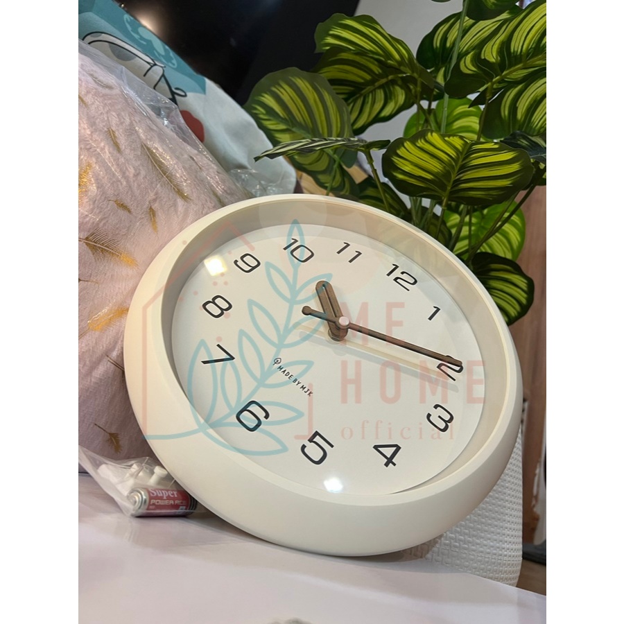 นาฬิกามินิมอล ทรงกลม ขนาด12นิ้ว มินิมอล นาฬิกาญี่ปุ่น นาฬิกา แขวนผนัง เรียบหรู - รูปที่ 2