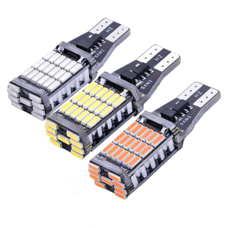 หลอดไฟ T15 ไฟเบรกรถยนต์T15 4014 45smd หลอดไฟT15 สว่างมาก พร้อมส่ง ไฟเลี้ยว