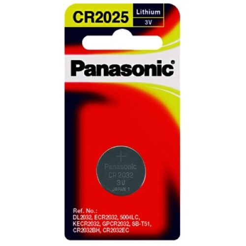 ถ่านกระดุมลิเธี่ยม Panasonic CR-2025PT/1B
