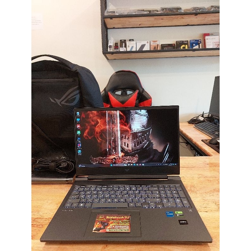 HP VICTUS16-R0133TX (165Hz sRGB100%)i5-13500HX RTX4050(120W) RAM16GB.DDR5 SSD512GB.Gen4 สภาพนางฟ้า98