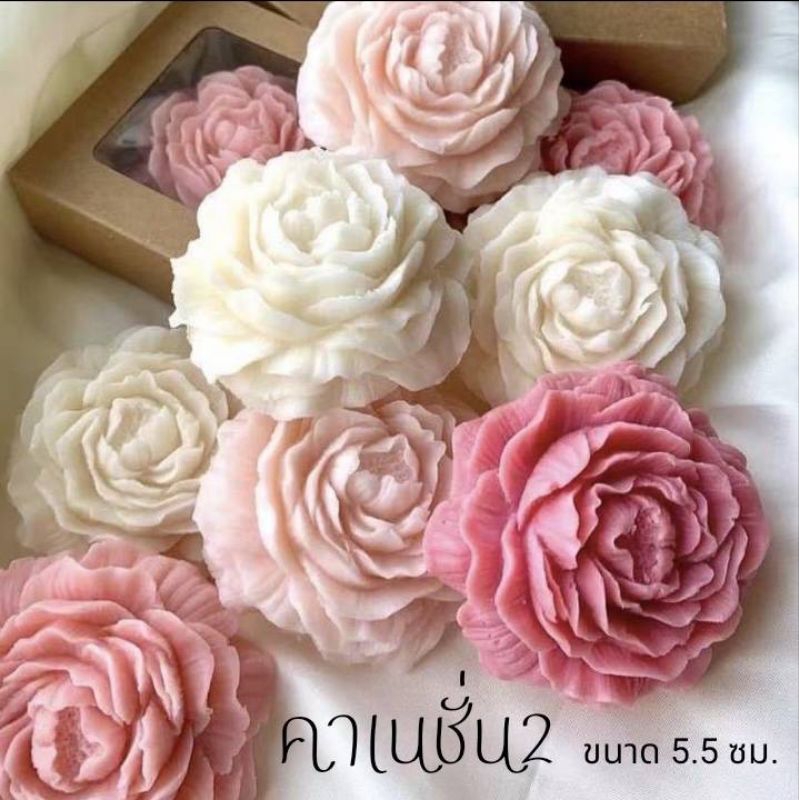 แม่พิมพ์ฟองดอง สำหรับทำขนม อาลัว สัมปันนี ขนมต่างๆ รูป ดอกคาเนชั่น2 - รูปที่ 2