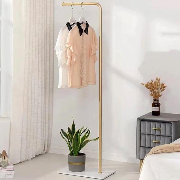 furnituredirect ราวแขวนเสื้อ ราวแขวนเสื้อโค้ท ราวแขวนโครงเหล็กรูปทรงนอร์ดิก หรูหรา f1010