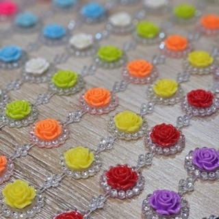 DP11 กุหลาบล้อมเพชร จำนวน 20 ชิ้น ขนาด 22 มิล