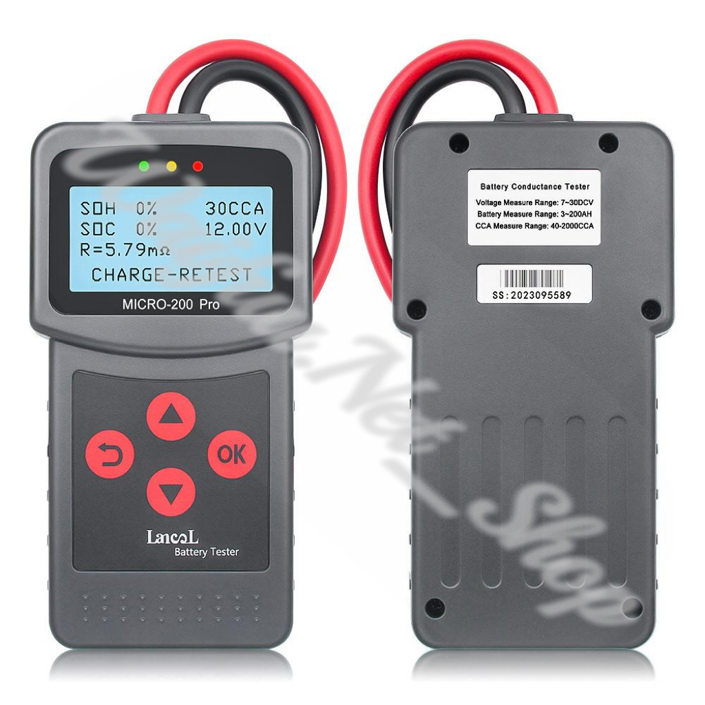 เครื่องวัดค่า CCA Lancol รุ่น MICRO-200 PRO เครื่องทดสอบ CCA Battery Tester
