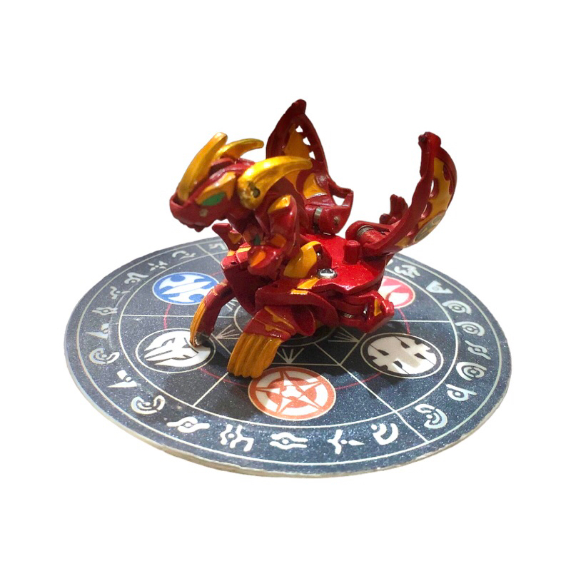 Bakugan Pyrus Lumino Dragonoid ( Gold Version Custom Painted ) #บาคุกัน