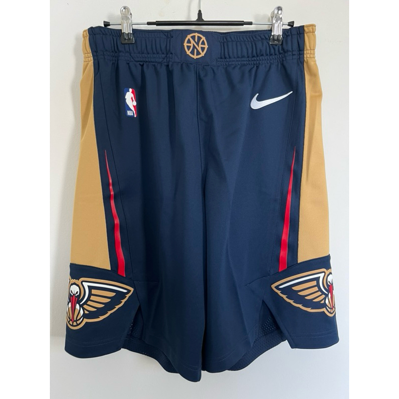 New Orleans Pelicans Men’s Nike Dri-FitADV NBA Authentic Shorts Size M, L, XL ของแท้