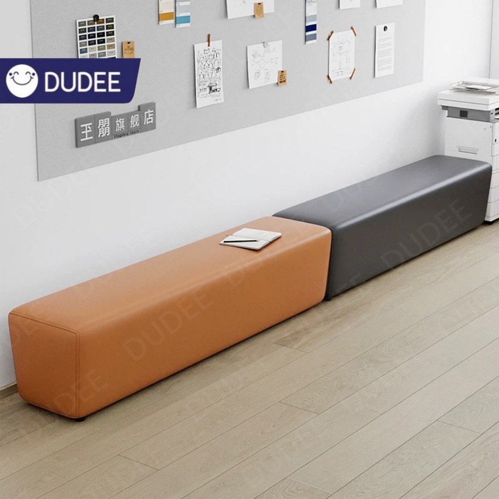 DUDEE เก้าอี้สตูลยาว รุ่น SL-65 เบาะนั่งหนัง จัดเข้ามุมได้หลากหลาย เรียบหรู ทันสมัย