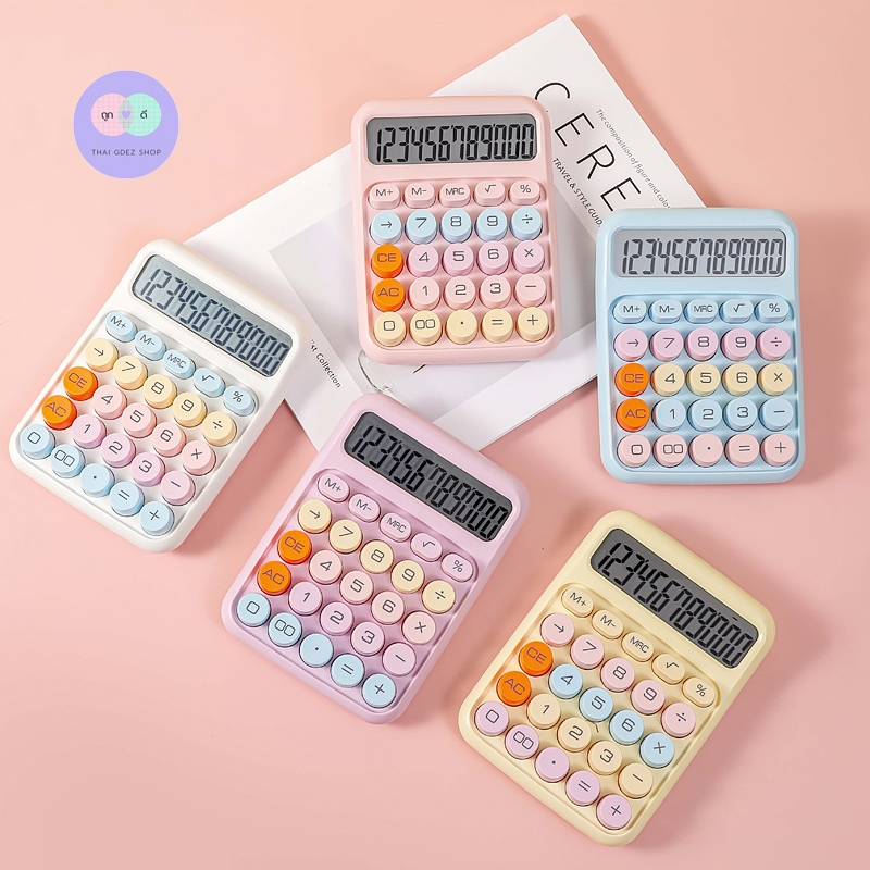 R66 เครื่องคิดเลข เครื่องคิดเลขใหญ่ หน้าจอ 12 หลัก เครื่องคิดเลขอิเล็กทรอนิกส์