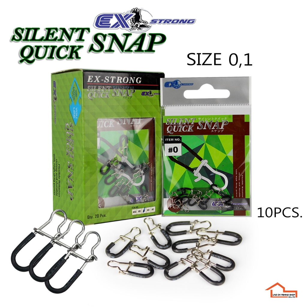 กิ๊ฟเปล่ามียางรอง EX STRONG QUICK SNAP