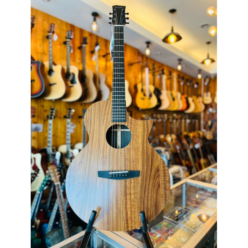 กีต้าร์โปร่ง Enya EAX1C และ EAX1CEQงานสวยเนียน เสียงใสพุ่งดีไซน์สวยมาพร้อมไม้ Koa HPL ถอดคอได้จร้ารุ