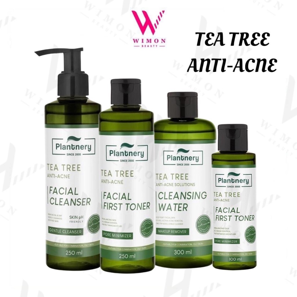 Plantnery Tea Tree Anti-Acne Toner/Cleanser/Cleansing แพลนท์เนอรี่ ที ทรี แอนตี้-แอคเน่ โทนเนอร์ คลีนเซอร์ คลีนซิ่ง