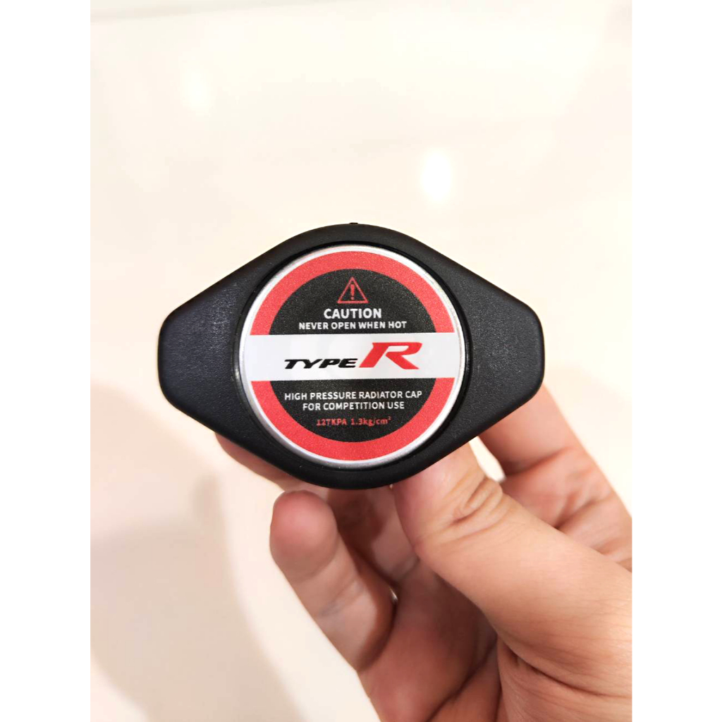 ฝาหม้อน้ำ มีพลาสติกกันร้อน HONDA TYPE R รับแรงดัน 1.1 บาร์