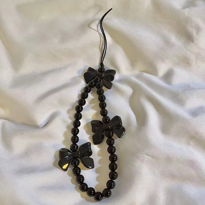 สายคล้องโทรศัพท์มือถือ สายคล้องมือลูกปัดกระต่าย ลูกปัดดอกไม้ ประดับลูกปัดคริสตัล หลากสี แบบพกพา ใช้ได้กับสี iPhone - รูปที่ 3