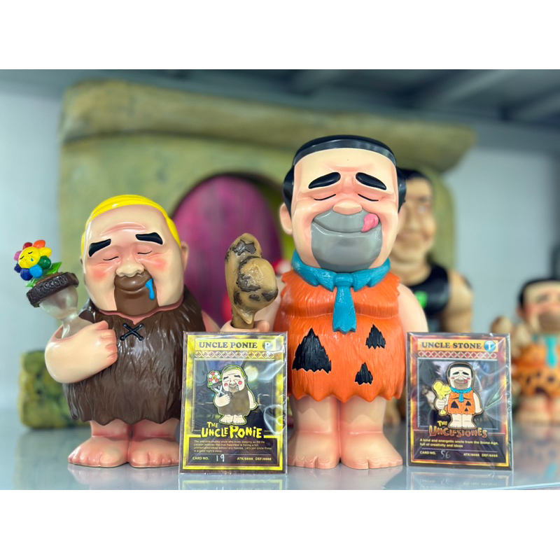 ((พร้อมส่ง)) Uncle Enamel Pin เข็มกลัดโลหะ ลุงหิน Uncle Stone & Uncle Ponie ลุงตู่ ลุงป้อม ค่าย FatL