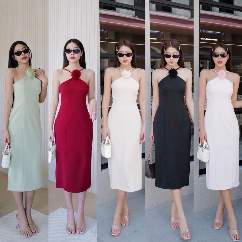In Love dress เดรสดอกไม้