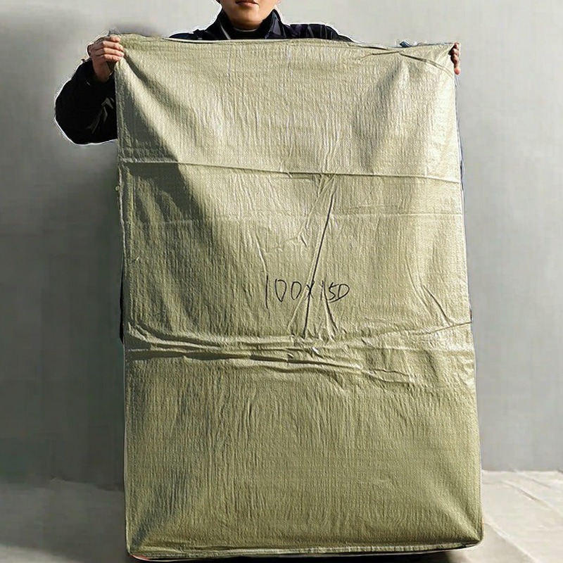 ถุงผ้า ถุงแพ็คด่วน กระสอบหนา ถุงพลาสติกทอทรายและดิน