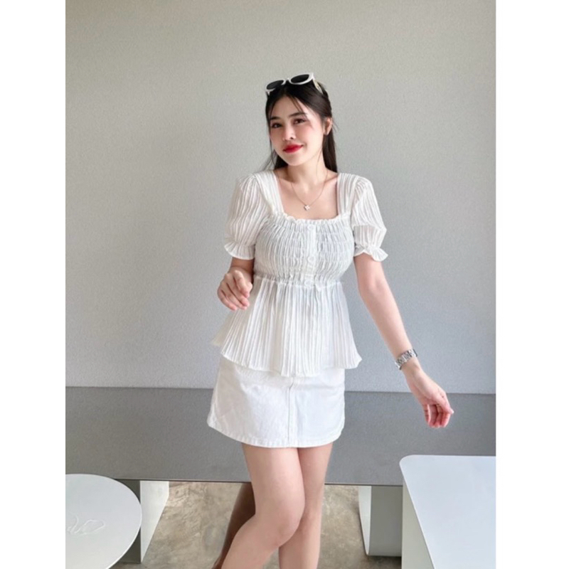 เสื้อสม้อคผ้าด้อบบี้แขนตุ้กตาน่ารักๆ