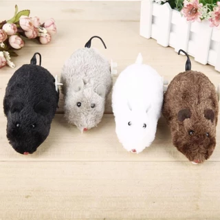 หนูไขลาน ของเล่นสำหรับแมว หนูตัวน้อย หลากสี ของเล่นสัตว์เลี้ยง