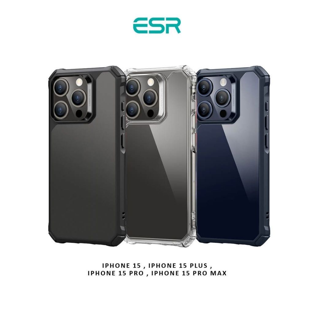 ESR Air Armor Clear Case เคสไอโฟน 15 เคสใส