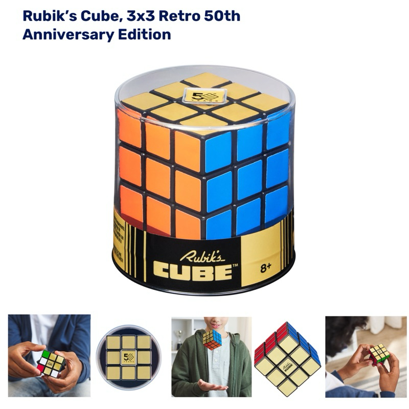 Rubik’s Cube, 3x3 Retro 50th Anniversary Edition