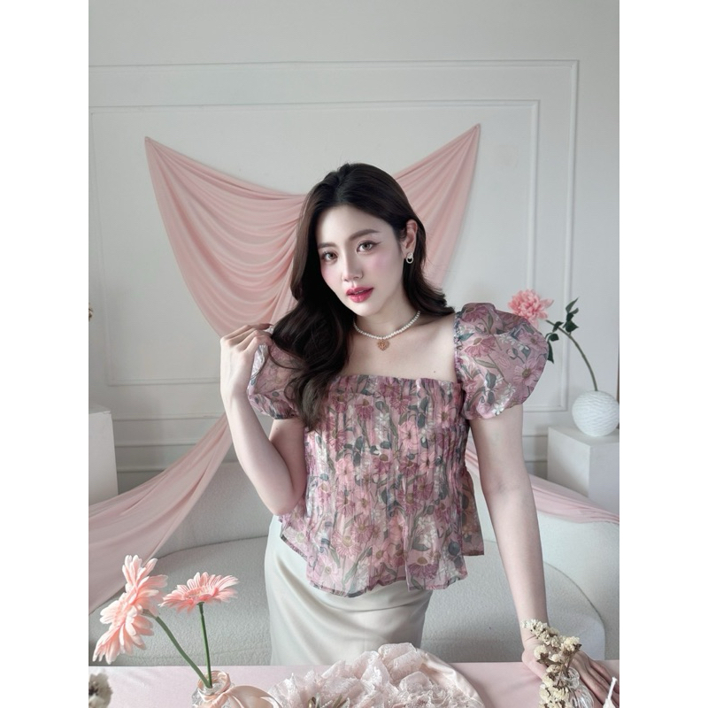 เสื้อแขนทรงบอลลูนน่ารักมากกก