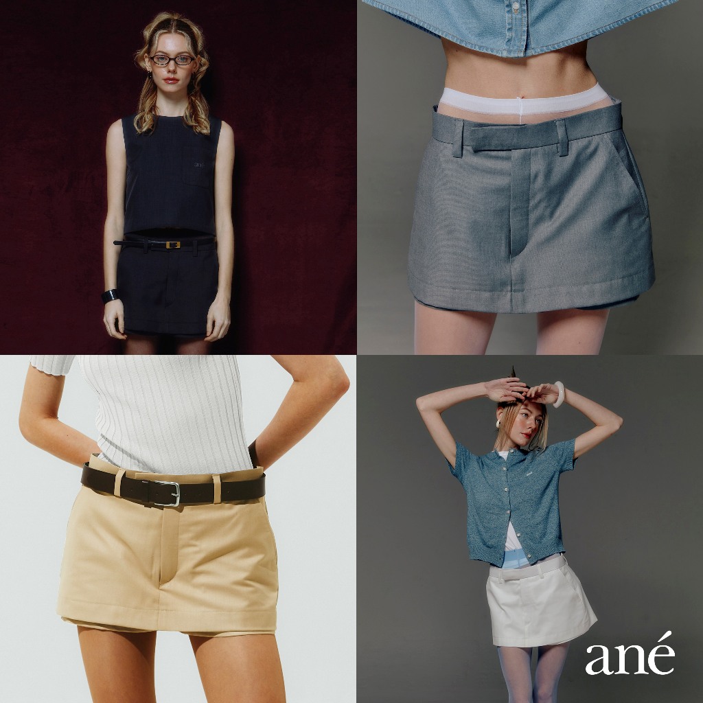 ané mini Skort, กระโปรงกางเกง ane.wear