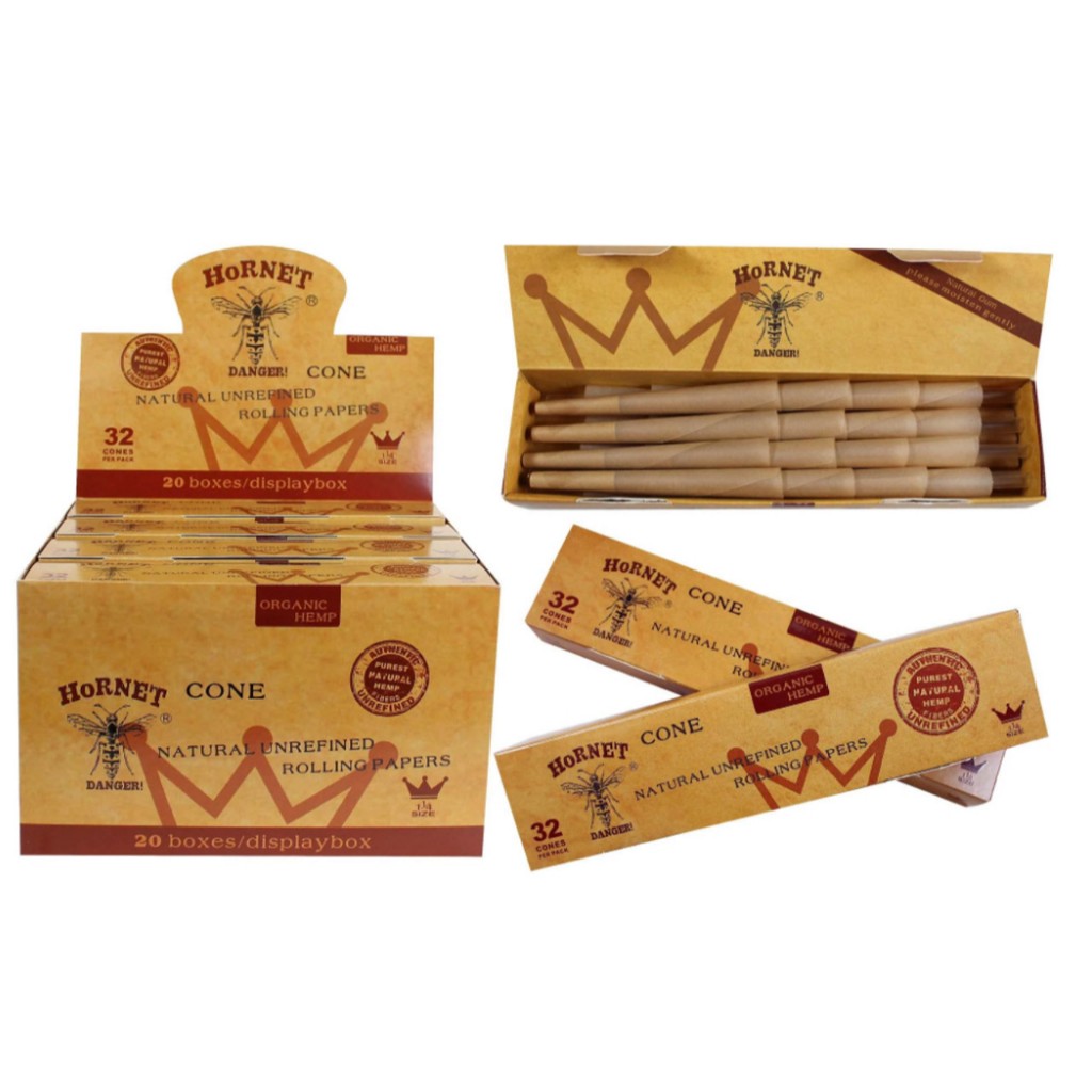 Hornet 32 cone per pack 78MM Queen size