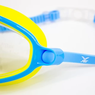 [เด็ก] FBT แว่นตาว่ายน้ำเด็ก ใส่ง่าย ปรับสายง่าย GNM 655 ป้องกันแสงแดด UV ไม่เป็นฝ้า กรอบใหญ่สายปรับระดับได้ รหัส 54350