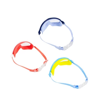 [เด็ก] FBT แว่นตาว่ายน้ำเด็ก ใส่ง่าย ปรับสายง่าย GNM 655 ป้องกันแสงแดด UV ไม่เป็นฝ้า กรอบใหญ่สายปรับระดับได้ รหัส 54350