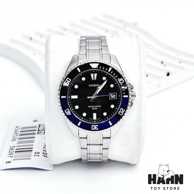 นาฬิกาข้อมือ CASIO WATCH MDV-10D-1A2VDF กล่อง คู่มือ ป้าย ใบรับประกัน